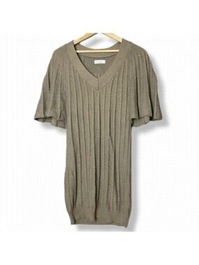 Calvin Klein CK Brown Sweater Tunic / Dress